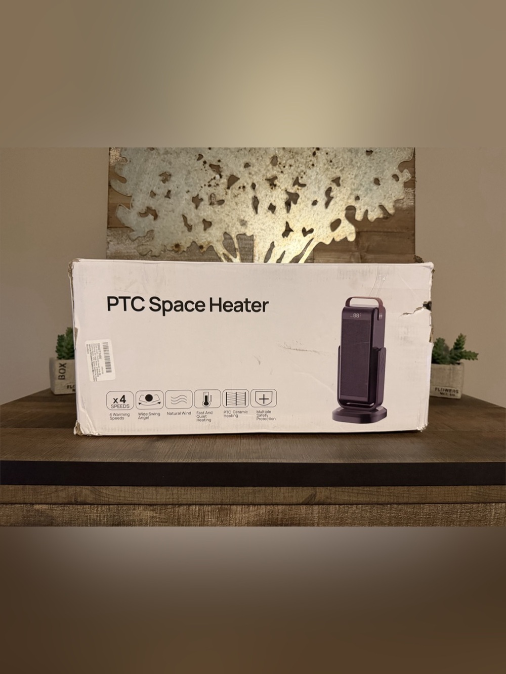 Verminget G9322 PTC Space Heater Black
